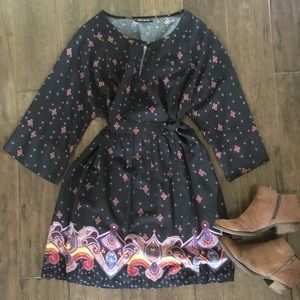 Lucky Brand flowy mini dress